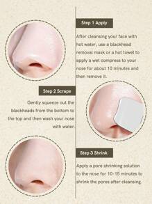 BIGBEAK 1 件全新升级手动不锈钢和塑料面部清洁刮刀，带硅胶盖，清洁，硅胶面膜刷和黑头清洁，多功能，金属提取工具，用于黑头、白头、面部清洁铲化妆配件家用方便面部护肤工具鼻脸工具，适用于女士男士卸妆面膜铲面膜工具紫色 - 淡紫色 - 查看 3