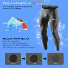 MEETHOO MEETHOO - Pack de 2 camisetas de compresión para hombre, camisetas de entrenamiento de manga larga, camisetas interiores deportivas de cuello redondo, camisetas deportivas para correr, fútbol, camisetas secas deportivas, camisetas interiores deportivas de alto rendimiento, regalo para hombres