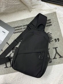 1 件男士时尚休闲多口袋牛津布防水斜挎胸包/背包圣诞节感恩节秋季旅行冬季礼物节日收纳包邮差包单肩包腰包腰带包骑行包腰包圣诞礼物圣诞快乐包男士包腰包斜挎包旅行包单肩包侧包斜挎包男士礼物黑色包度假趣味礼物礼品胸包侧包流浪包腰包节日必备品夏季返校运动生活包包