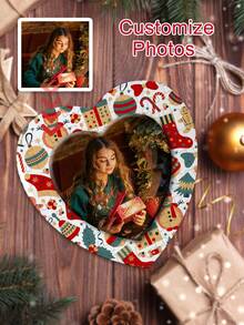 1pc Câu đố ảnh hình trái tim Giáng sinh được cá nhân hóa, Quà tặng nghệ thuật ảnh cặp đôi được cá nhân hóa, Quà tặng độc đáo cho gia đình và bạn bè, Lý tưởng cho Giáng sinh, Kỷ vật năm mới, Quà tặng độc đáo cho gia đình và bạn bè, Lý tưởng cho Giáng sinh, Kỷ vật năm mới, Quà tặng Giáng sinh, Đồ chơi được cá nhân hóa - Nhiều màu - Xem 8