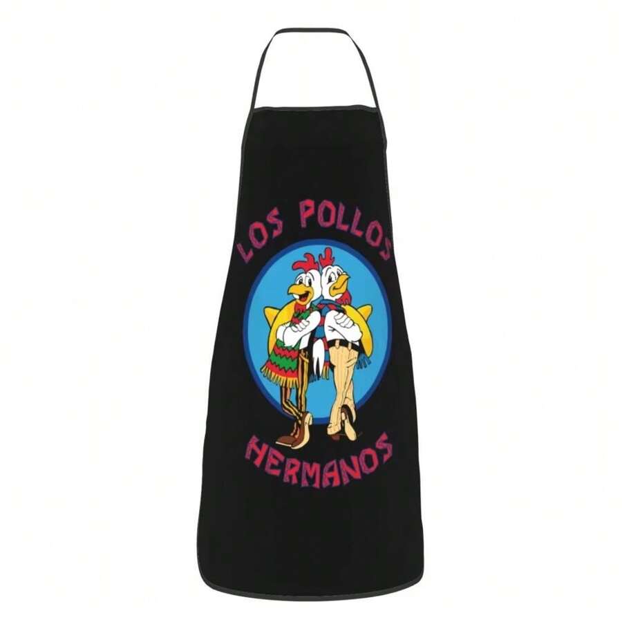 Los Pollos Hermanos Breaking Bad Apron Adult Women Men Chef Tablier Cuisine For Kitchen Cooking The Chicken Brothers Gardening - Multicolor - View 1