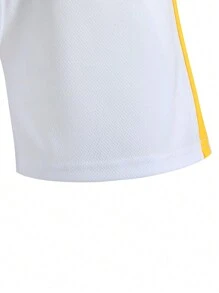 Kids & Teens' New Casual Sports Training Quick-Dry Long Sleeve Sportswear Set, Comfortable, Breathable, Suitable For Leisure, Sports, Football, Group Activities, Number 29