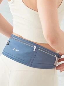 1 Pezzo Borsa a vita nascosta, Marsupio sportivo per telefono, Cintura da uomo ultra-sottile e impermeabile, Nuova borsa a vita leggera da donna per corsa, Perfetto per appassionati di attività all'aperto, sport, escursionismo, fitness e corsa notturna con cinghie regolabili e più scompartimenti