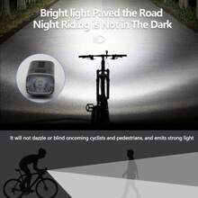 USB Rechargeable Front Light, Outdoor Cycling Lamp For Mountain Bike