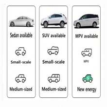 1 tấm ván mở rộng lưu trữ trên ô tô, tấm ván mở rộng giường gấp cho ghế sau ô tô/cắm trại bằng nỉ tối giản - Nhiều màu - Xem 7