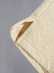 Men's Drawstring Waist Pocket Jacquard Casual Shorts - Apricot - View 6