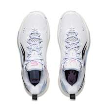 LI-NING SHINING 男籃球鞋專業運動 ABPU001 合法官方商城 - 標準白 - 查看 2