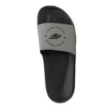 4F Tongs d'été avec logo pour hommes (gris)