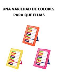 Desarrollo intelectual 1/PC Herramienta educativa inicial de juguetes para niños, útiles educativos para niños pequeños, marcos de abacus de hierro para niños en preescolar y primaria, 22x15.5cm, marco de abacus numérico para aprendizaje matemático temprano de bebés - Rosa Fucsia - Ver 5