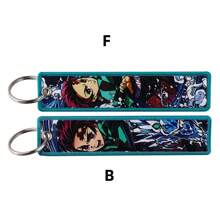1pc Cartoon Anime Demon Slayer Personalized Fashion Kamado Nezuko Bag Decoration Pendant, Keychain Gift Souvenir Car Accessories Bag Charm School - Fashion Cartoon - View 17