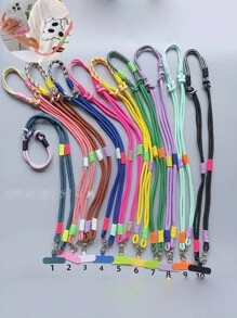 手工编织可调节挂绳带 - 耐用、防丢失、配有快速释放扣，适合电子产品和日常使用 - 彩色 - 查看 1