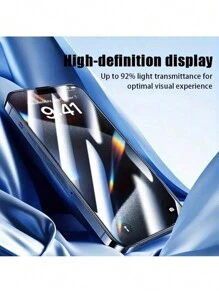 2pcs Screen Protector Compatible With Iphone 16 Pro Max/15 Pro, IPhone 14 Plus/13, Anti-Fingerprint HD Clear Compatible With Iphone XR 11