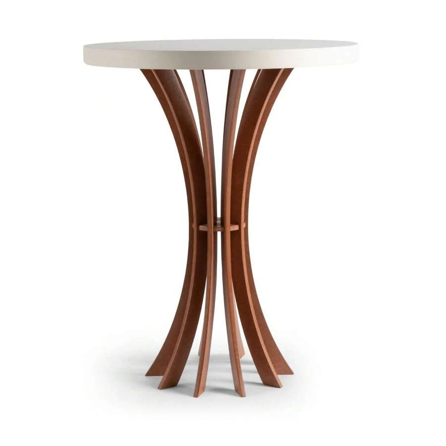 Cálice Side Table 40cmØ X 40cm Height And 50cmØ X 60cm Height - 白色 - 查看 1