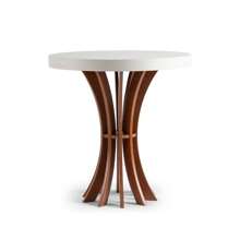 Cálice Side Table 40cmØ X 40cm Height And 50cmØ X 60cm Height - 白色 - 查看 3
