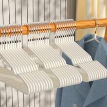 Household Dip Plastic Coat Rack Drying Non-Slip Coat Rack, Non-Marking Stainless Steel Anti-Shoulder Corner Hanging Coat Props - Multicolor - View 4