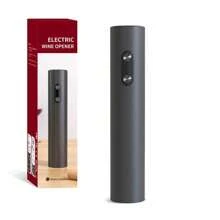Electric Wine Bottle Opener, Ideal For Parties And Wine Lovers - Kitchen Accessories Gift, Easy Wine Opener And Storage, Battery Operated (Batteries Not Included). Available In Set And Single Unit, Set Includes Opener, Foil Cutter, And Storage Base.