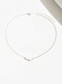 1 件经典锆石小吊坠项链，小吊坠项链，带礼盒的项链，女士礼物，圣诞礼物，情侣礼物，妈妈礼物，圣诞礼盒 - 彩色 - 查看 13