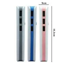 INOVA Portable Charger 10000mAh, Fast Charging, Powerbank, 3 USB Input For Android IPhone - màu đen - Xem 3