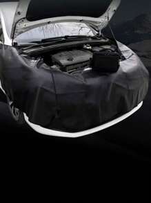 3pcs/Set Car Repair Cleaning Leather Pad, Magnetic Mudguard Protective Mat, Waterproof Scratch-Resistant Durable Engine Repair Mat, Car Body Protective Pad