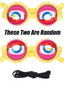 POKOJA LAND 1 st. Glasögon Rolig Leksak , Ögon , Rolig Och Original Söt Rekvisita , Blinkning Söt Glasögon , Plast Glasögon Novelty Leksak , Vuxen Festtillbehör Rolig , A Rolig Födelsedagspresent För Familj Och Vänner - Orange - Visa 11