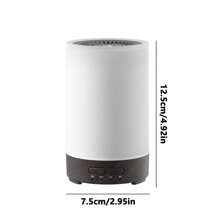 1pc 150ml 7 Colors Lighting Flame Ultrasonic Aroma Diffuser, Aromatherapy Diffuser Machine, Portable USB Essential Oil Desktop Diffuser Air Humidifier