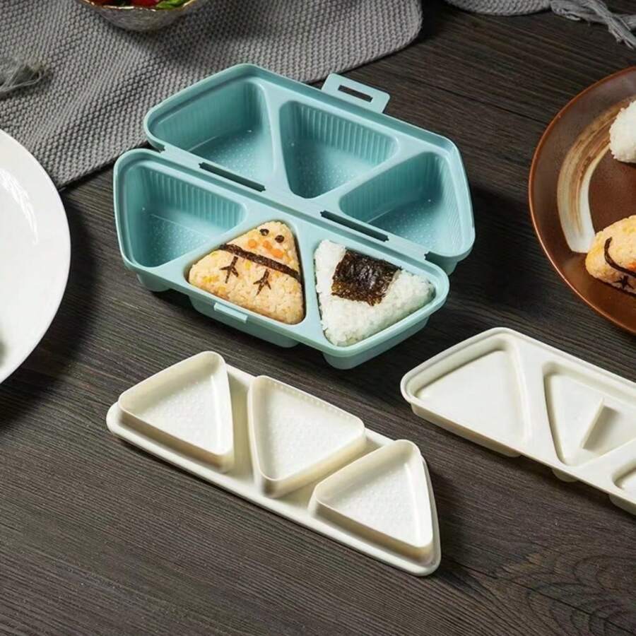 Ensemble créatif de moule à boulettes de riz onigiri en forme de