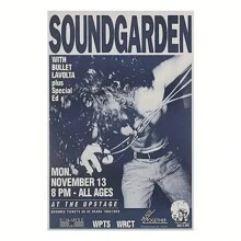 1pc Unframed, Soundgarden Canvas Wall Art - Vibrant, Unframed Poster For Music Lovers, Perfect For Living Room & Bedroom Decor, Easy To Hang Gifts Birthday Graduation - Multicolor - View 1