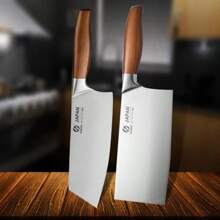 Professional Japanese Kitchen Knives Santoku Knife Stainless Steel Fish Fillet Slicing Meat Cleaver Chef Knife Cooking Tools - Brown - View 9