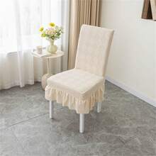 1/4/6 Stücke Stretch Stuhlbezüge weiche universell passende Überzüge für Tische, abnehmbare waschbare Stuhlschutzbezüge aus Spandex gegen Staub