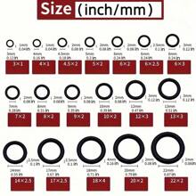 225-Piece Rubber O-Ring Assortment Set – Oil-Resistant Washer Seals, 18Various Sizes, Sleeve Washer Type For Watertight Seal In Plumbing, Automotive, And Machinery Applications - Black - View 4