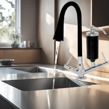 Kitchen Faucets - màu đen - Xem 4
