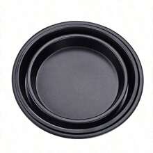 Non-Stick Carbon Steel Pizza Pan Oven Baking Trays Mold Microwave Cake Pan Dish Mould Patisserie Tarte Pie Sapan Tools