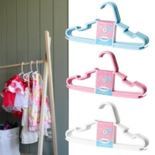 Kit 15 Baby Hangers, Durable, Children's Clothes Organizer - 藏蓝色 - 查看 2