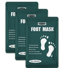 HEMEIEL 1/3/5/7 双装保湿足膜，适用于干燥、老化、皲裂的足部，保湿滋养足膜，男女通用，柔嫩足部护理，圣诞礼物 - 墨綠色 - 查看 12