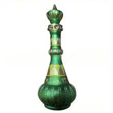 1 个装饰树脂瓶 - 艺术圆形家居花瓶，适合客厅和办公桌展示，无需电源，“我梦见珍妮的瓶子”最佳礼物 Rama 装饰 - 綠色 - 查看 6