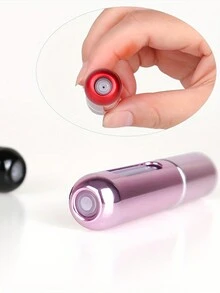 1/3 piezas Botella atomizadora de perfume recargable de 8ml, portátil y conveniente para viajes. Contenedor de líquidos para cosméticos. Accesorio de viaje duradero, una opción ideal para regalos y esencial para exteriores, oficina y vuelta al colegio. - Multicolor - Ver 4