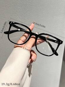 3 副女士休闲平光眼镜，适合阅读、游戏、电视、电话 - 彩色 - 查看 4