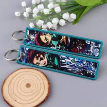1pc Cartoon Anime Demon Slayer Personalized Fashion Kamado Nezuko Bag Decoration Pendant, Keychain Gift Souvenir Car Accessories Bag Charm School - Fashion Cartoon - View 6