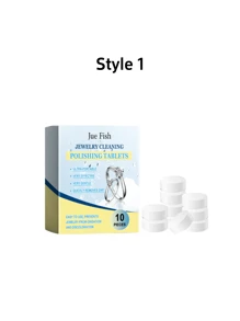 Viên sủi làm sạch đồ trang sức Loại bỏ vết xỉn màu trên đồ trang sức Bảo dưỡng Làm sạch đồ trang sức Làm sạch nhẫn vòng tay Viên sủi làm sạch - Nhiều màu - Xem 10