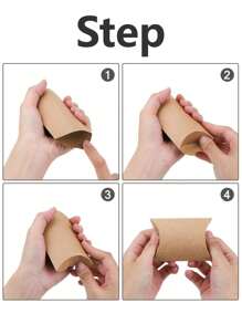 Hộp đựng kẹo giấy hình gối 50 chiếc dùng cho tiệc cưới, trang sức, thủ công, đóng gói và lưu trữ quà tặng, trang trí tiệc sinh nhật, giáng sinh - Nhiều màu - Xem 4