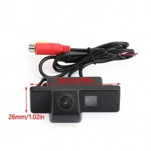 CCD Rear View Camera Car Camera View Camera Fit For Nissan Qashqai J10 J13 - Black - View 4