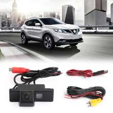 CCD Rear View Camera Car Camera View Camera Fit For Nissan Qashqai J10 J13 - Black - View 2