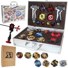 Case 8 Beyblades 2 Launchers Accessories Metal Launch - Nhiều màu - Xem 1