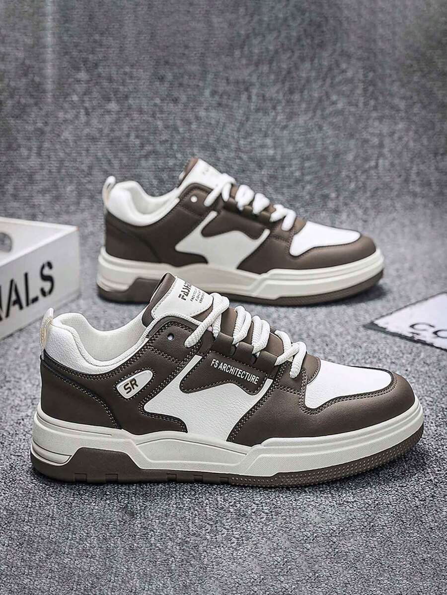 Giày thể thao đế dày vải canvas nhẹ chống trượt đa năng thời trang mới, thoáng khí phong cách Hồng Kông dành cho nam - trắng - Xem 1