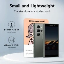 SOYES 4G Mini Smartphone, 3-Inch Android Phone, Portable Unlocked Phone, Ldeal GiftFor Children, Slim Pocket Phone, WiFi, GpS Location, 2GB+16GB Unlocked Card Phone, Smallest Mobile Phone - màu xanh lá - Xem 3