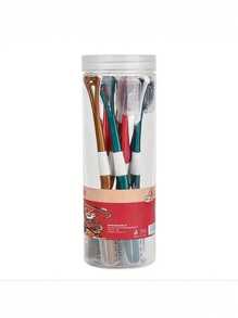 8 件装竹炭牙刷和刮舌器 - 两用口腔护理，带软毛和硅胶手柄 - 彩色 - 查看 11