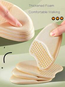 1-5 Paar Zehenballen Pads für Damen, rutschfest & reibungspolsternd für High-Heel-Schuhe, ultra-weiche selbstklebende Zehenballen Einlegesohle