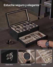 Watch Boxes & Organizers - 烏木黑 - 查看 3
