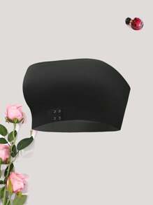 Áo ngực không dây cho nữ Áo ngực không dây vô hình không đường may Áo không có miếng đệm Áo ngực nâng ngực thoáng khí Đồ lót gợi cảm cho nữ Đồ lót - màu đen - Xem 2