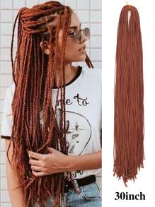Micro Braids Hair Extensions Long Micro 3X Pre-Looped Synthetic Zizi Braids  24 Inch 100g/Pack Color Thin Small Box Braid Crochet Twisted Hair Synthetic Kanekalon Braiding Hair Extension